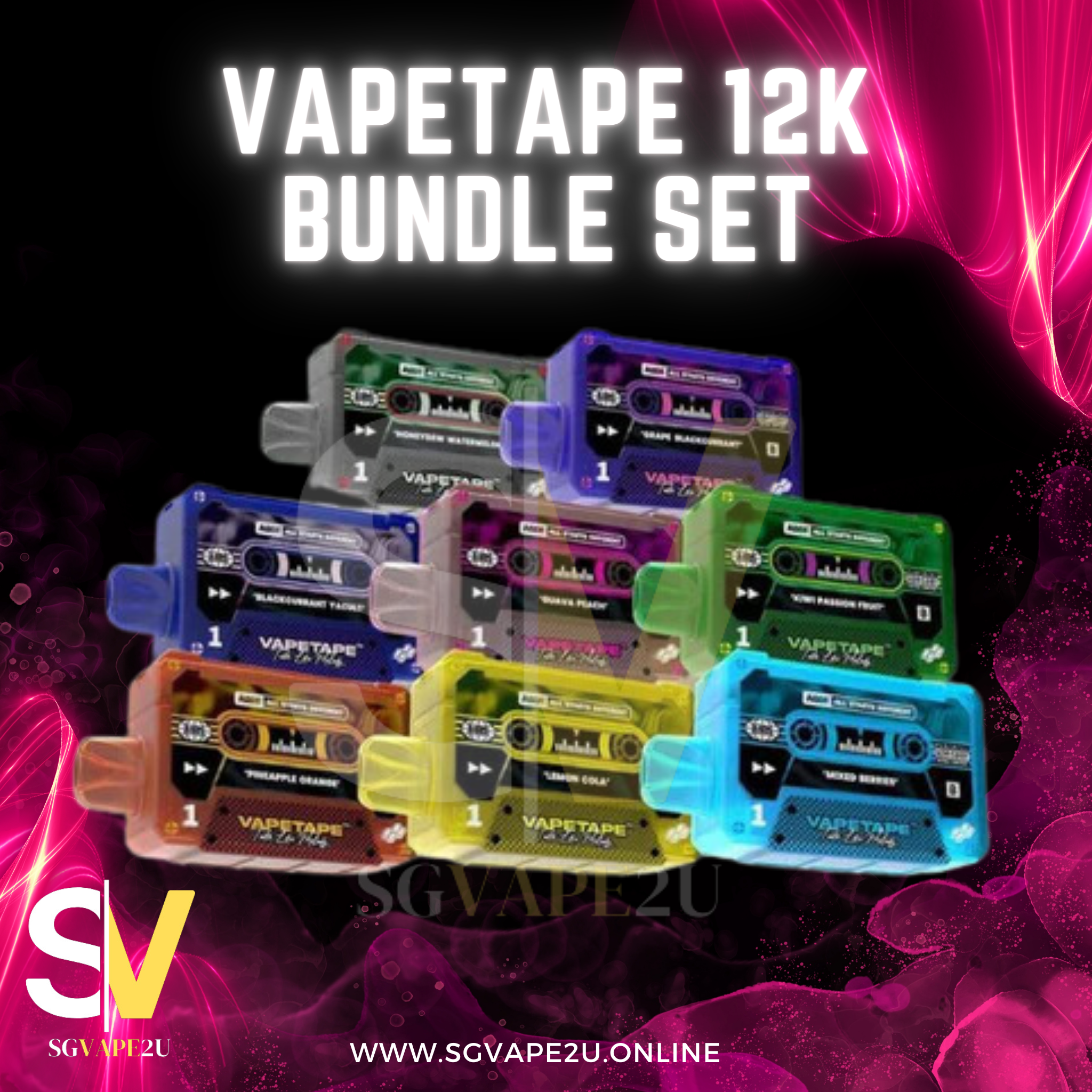 vapetape-12k-bundle-set