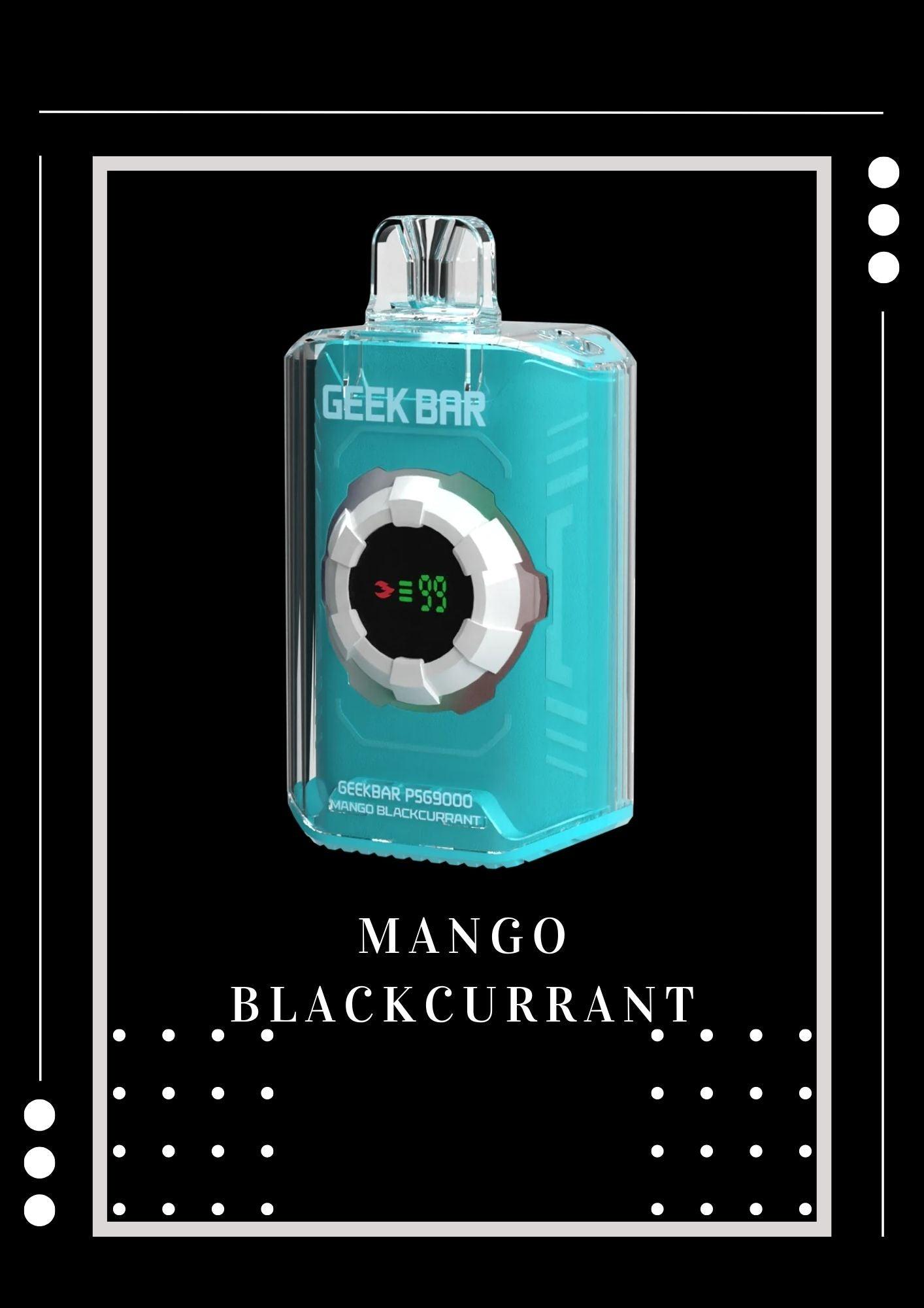 Geek Bar 9000 - Mango Blackcurrant -Merlion Vape SG