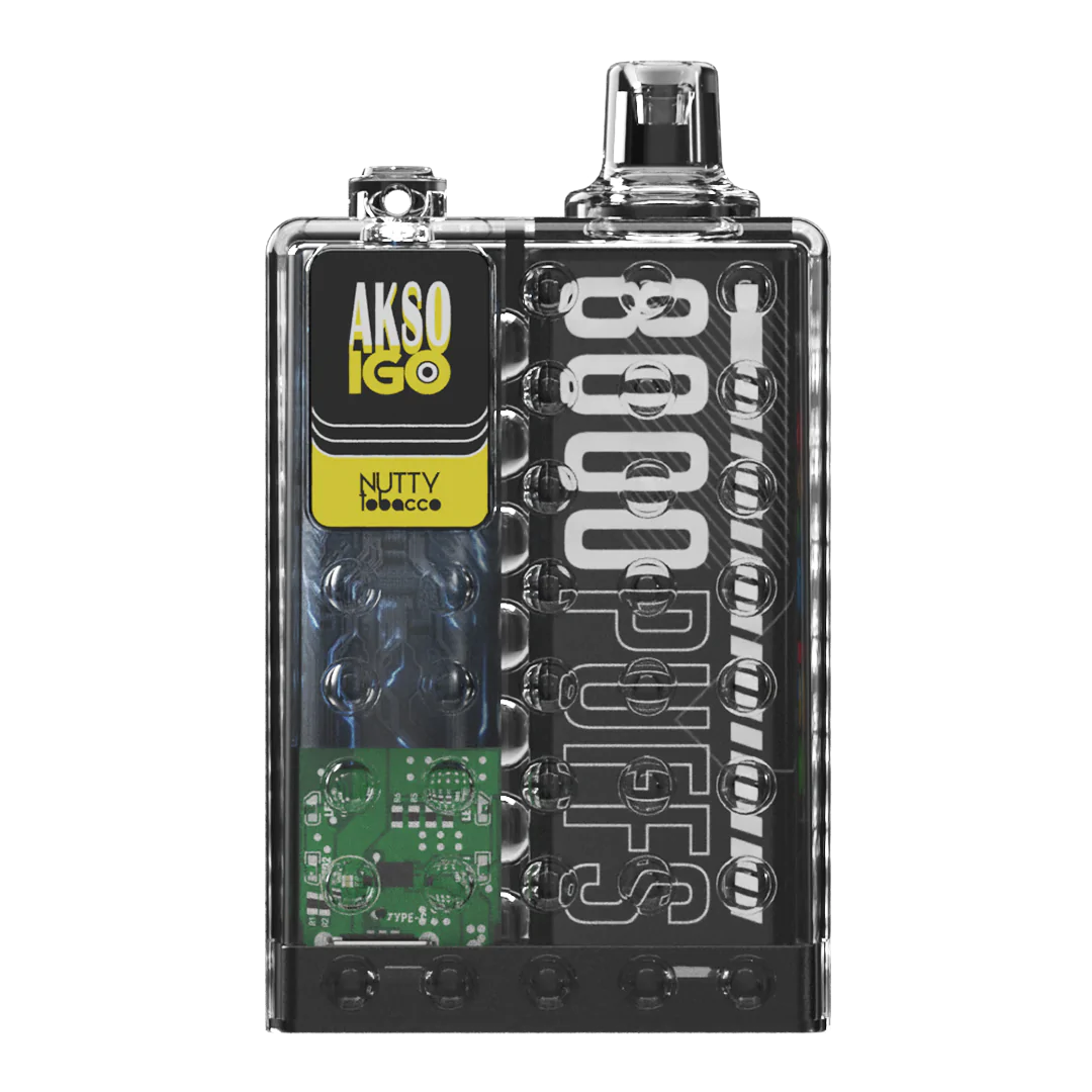 Akso IGO 8000 Rechargeable Disposable - Nutty Tobacco