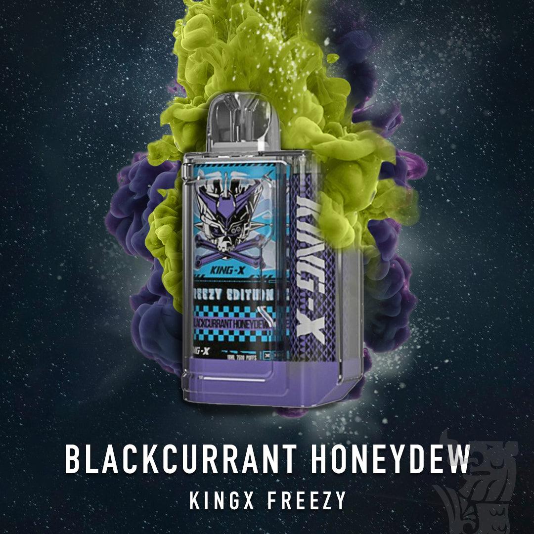 Kingx 7500 Rechargeable Disposable (Merlion Vape Sg) - Blackcurrant Honeydew - Merlion Vape Sg