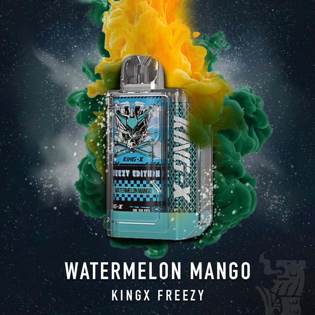 Kingx 7500 Rechargeable Disposable (Merlion Vape Sg) - Watermelon Mango  - Merlion Vape Sg