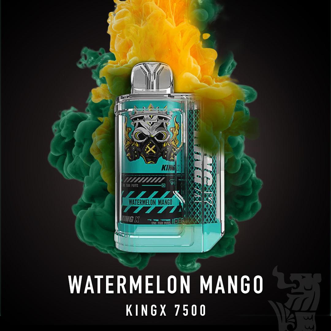 Kingx 7500 Rechargeable Disposable (Merlion Vape Sg) - Watermelon Mango - Merlion Vape Sg