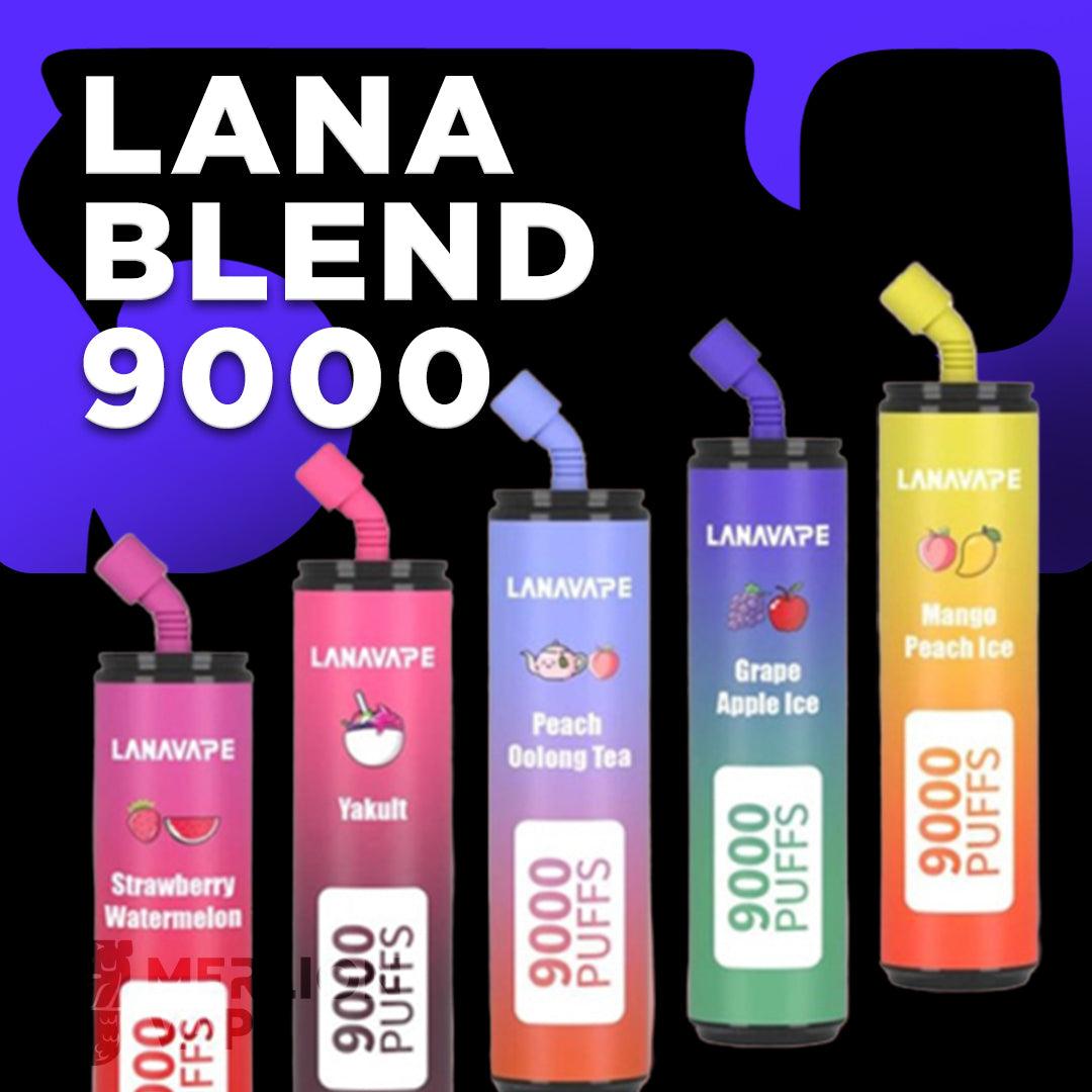 Lana Blend 9000 Rechargeable Disposable (Merlion Vape SG) - Merlion Vape SG