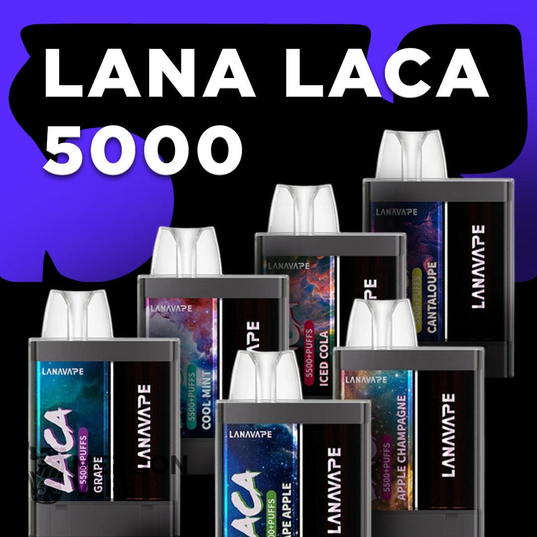 Lana Laca 5500 Rechargeable Disposable (Merlion Vape Sg) - Merlion Vape Sg