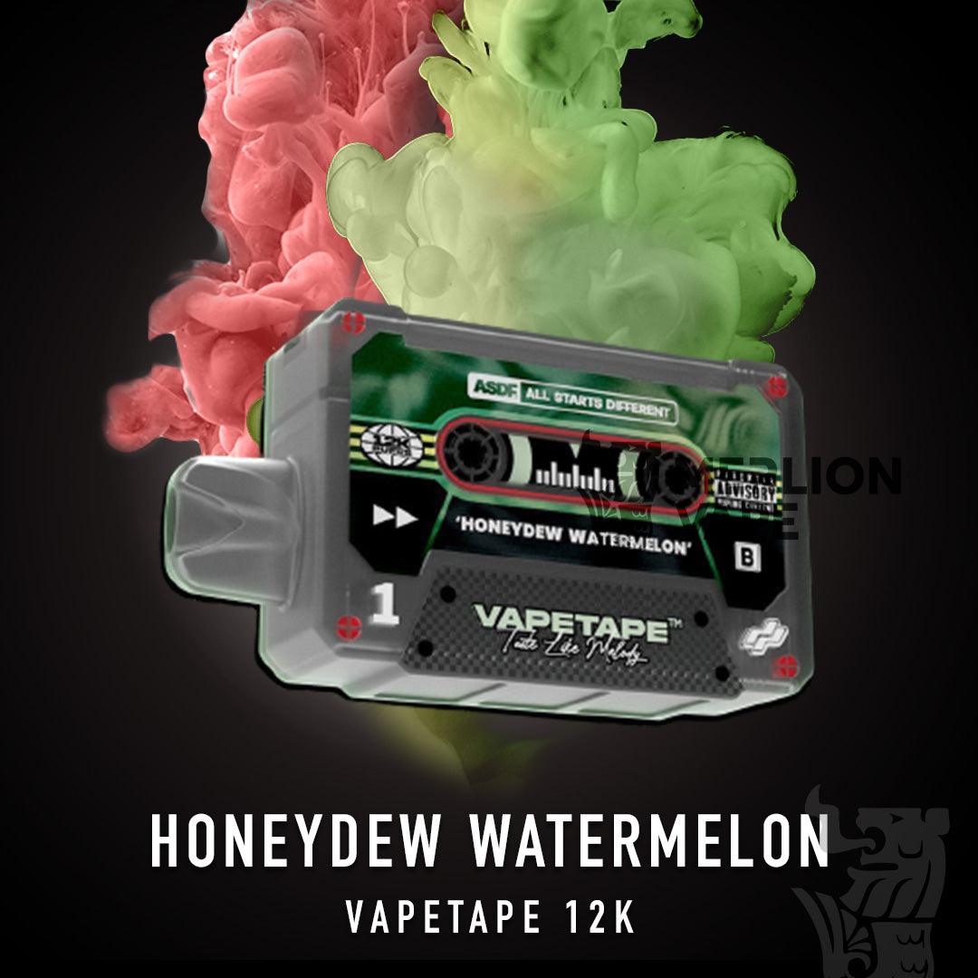 Vapetape 12000 Rechargeable disposable (Merlion Vape SG) - Honeydew Watermelon - Merlion Vape SG