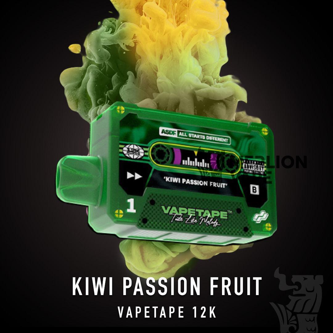 Vapetape 12000 Rechargeable disposable (Merlion Vape SG) - Kiwi Passionfruit - Merlion Vape SG