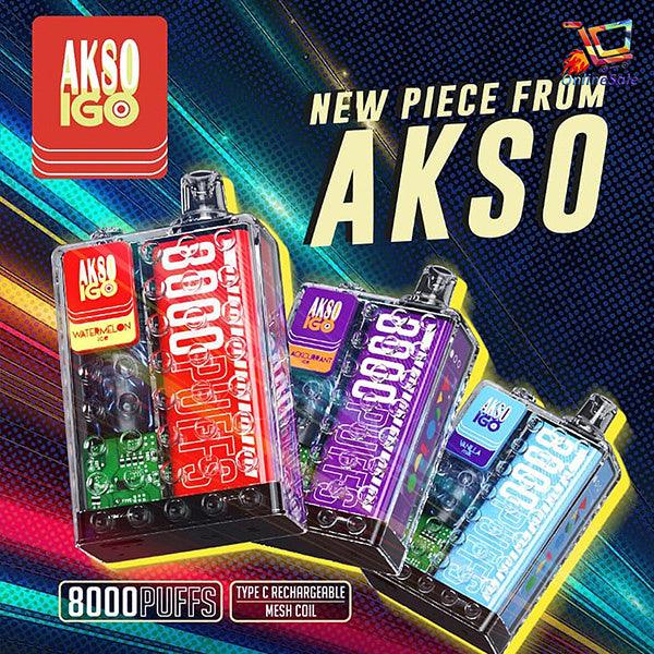 Akso IGO 8000 Rechargeable Disposable