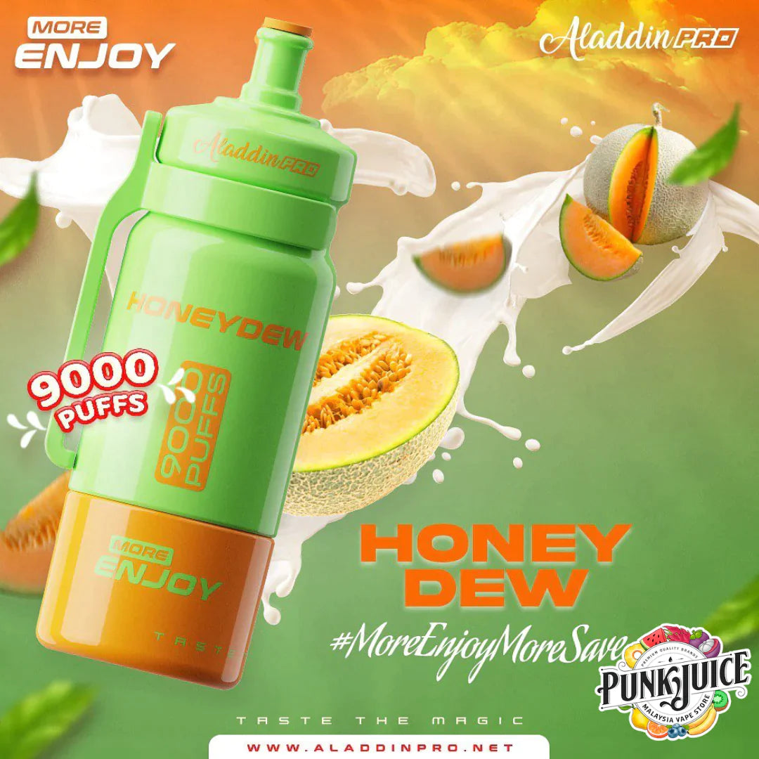 Aladdin More Enjoy Pre-Filled Cartridge (Merlion Vape Sg) -Honeydew - Merlion Vape Sg