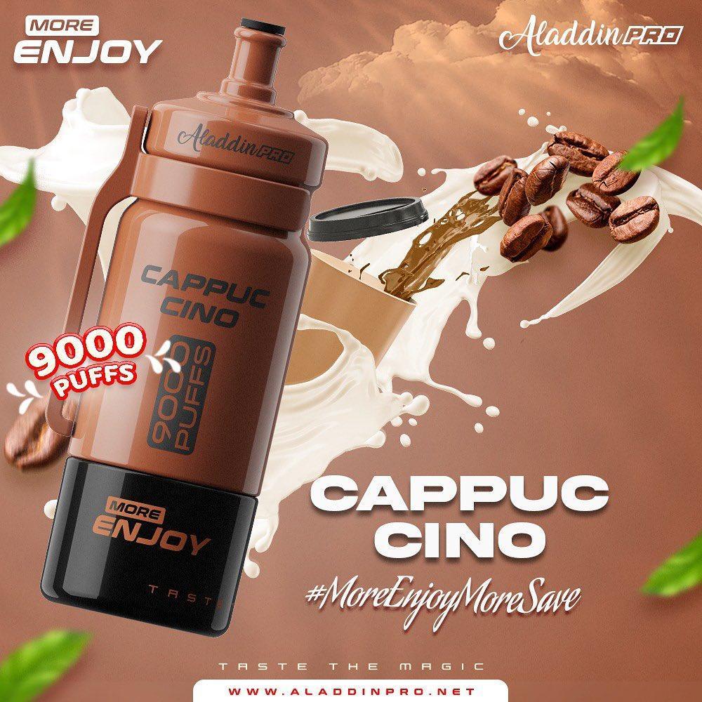 Aladdin More Enjoy Pre-Filled Cartridge (Merlion Vape Sg) - Cappuccino -  Merlion Vape Sg