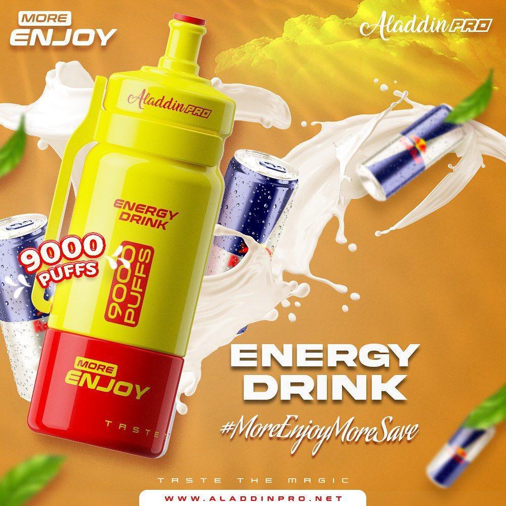 Aladdin More Enjoy Pre-Filled Cartridge (Merlion Vape Sg) - Energy Drink - Merlion Vape Sg