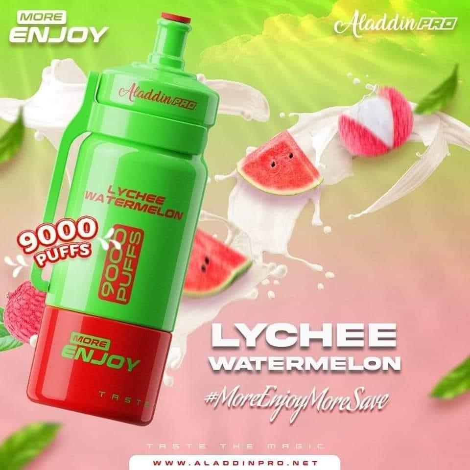 Aladdin More Enjoy Pre-Filled Cartridge (Merlion Vape Sg) -Lychee Watermelon - Merlion Vape Sg