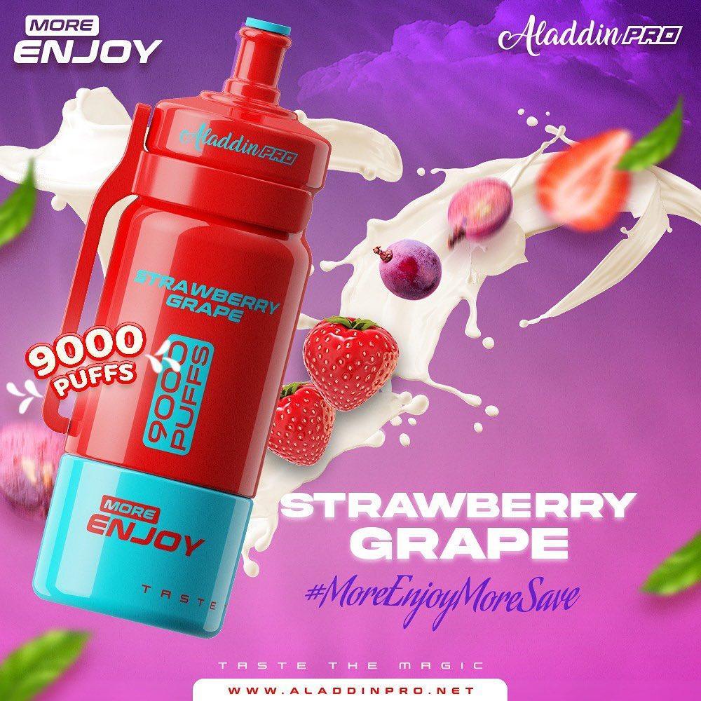 Aladdin More Enjoy Pre-Filled Cartridge (Merlion Vape Sg) -Strawberry Grape - Merlion Vape Sg