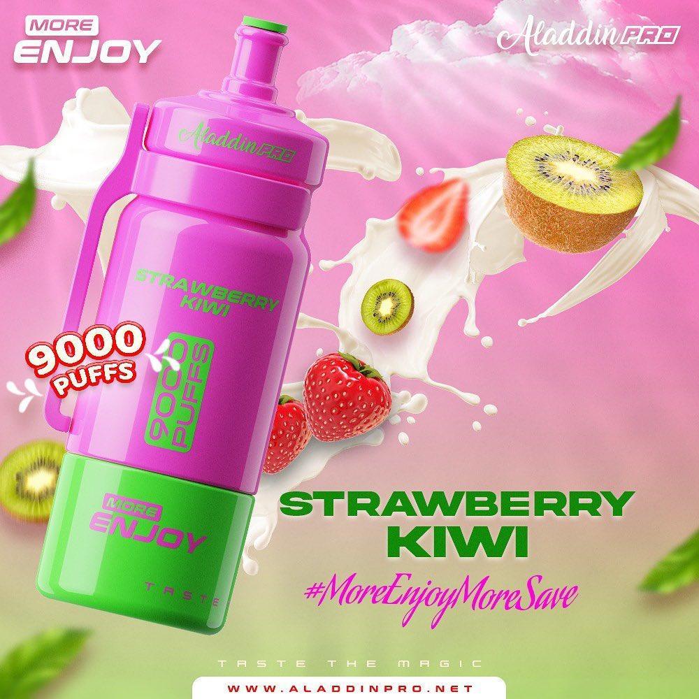 Aladdin More Enjoy Pre-Filled Cartridge (Merlion Vape Sg) -Strawberry Kiwi - Merlion Vape Sg