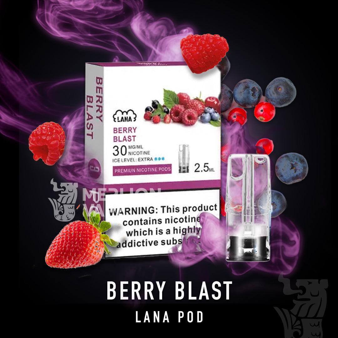 Lana Pod (Merlion Vape Sg) - Berry Blast - Merlion Vape Sg