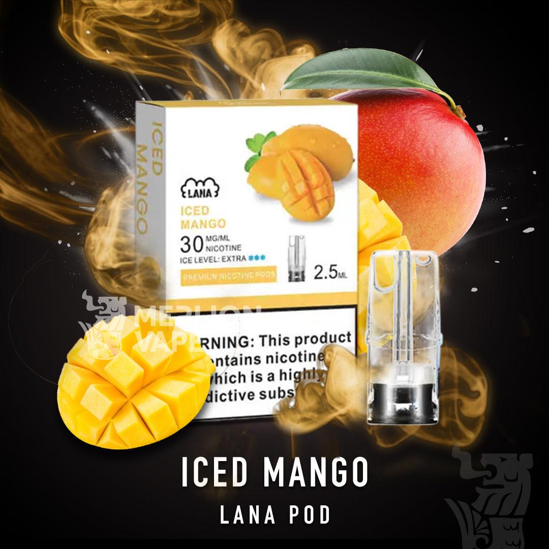 Lana Pod (Merlion Vape Sg) - Iced Mango - Merlion Vape Sg