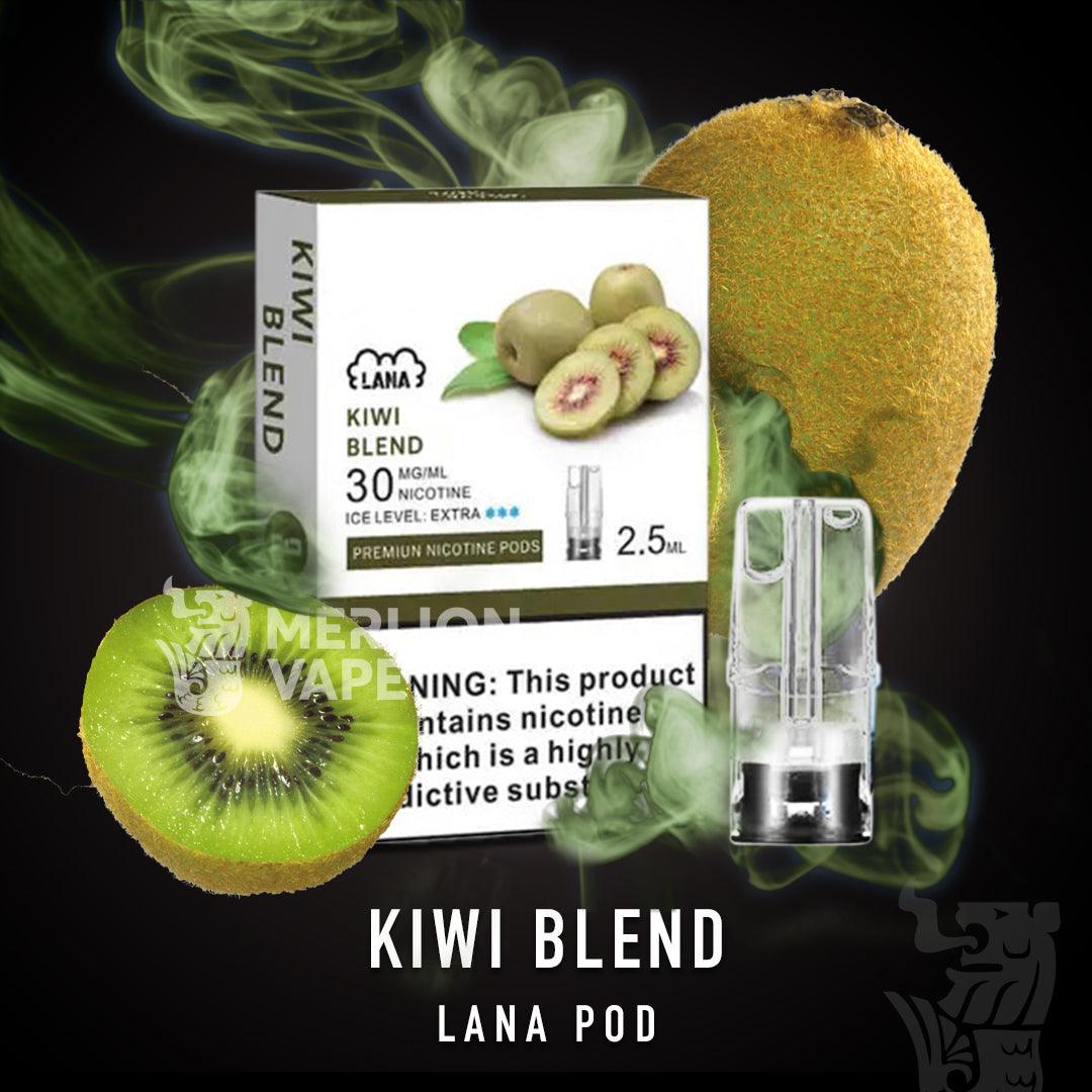 Lana Pod (Merlion Vape Sg) - Kiwi Blend - Merlion Vape Sg