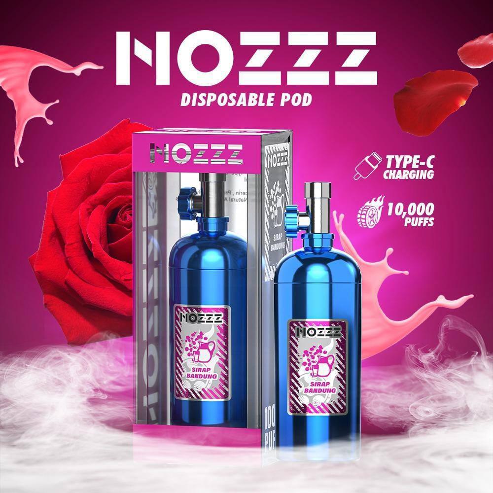 NOZZZ 10000 (Merlion Vape Sg) - Sirap Bandung - Merlion Vape Sg