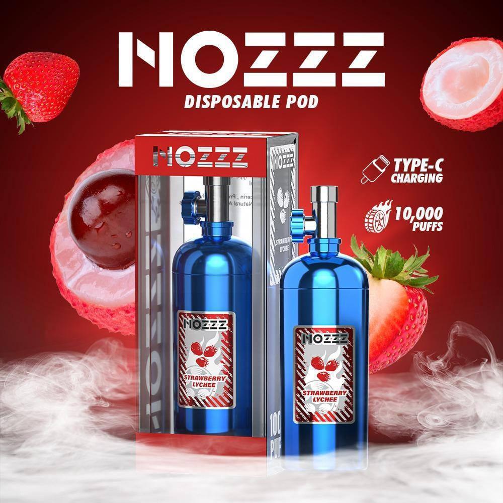 NOZZZ 10000 (Merlion Vape Sg) - Strawberry Lychee - Merlion Vape Sg