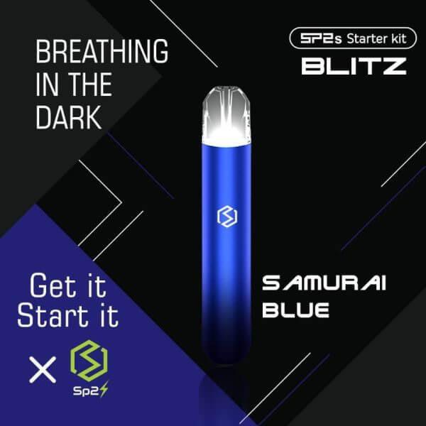 SP2 Device (Merlion Vape SG) - Samurai Blue - Merlion Vape SG