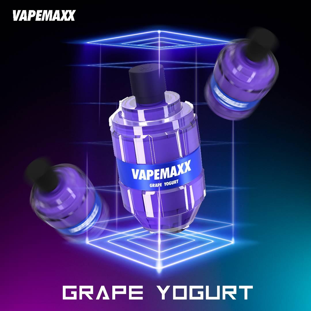 VapeMaxx 12000 Disposable (Merlion Vape SG) - Grape Yogurt - Merlion Vape SG