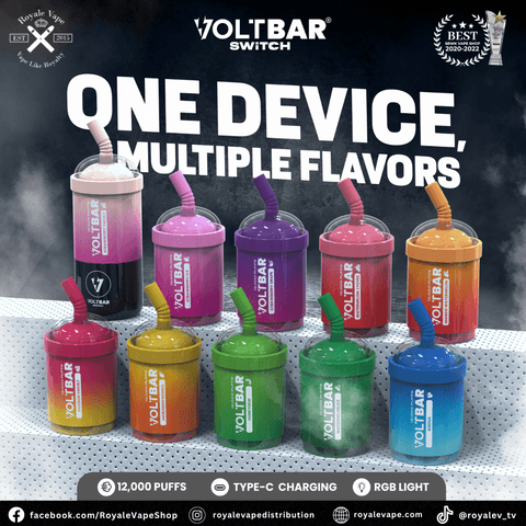 VOLTBAR12k-SWITCH- - MERLION VAPE SG