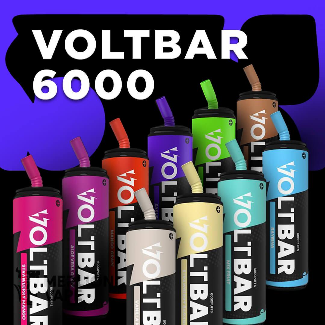 Voltbar 6000 Rechargeable Disposable (Merlion Vape Sg) - Merlion Vape Sg