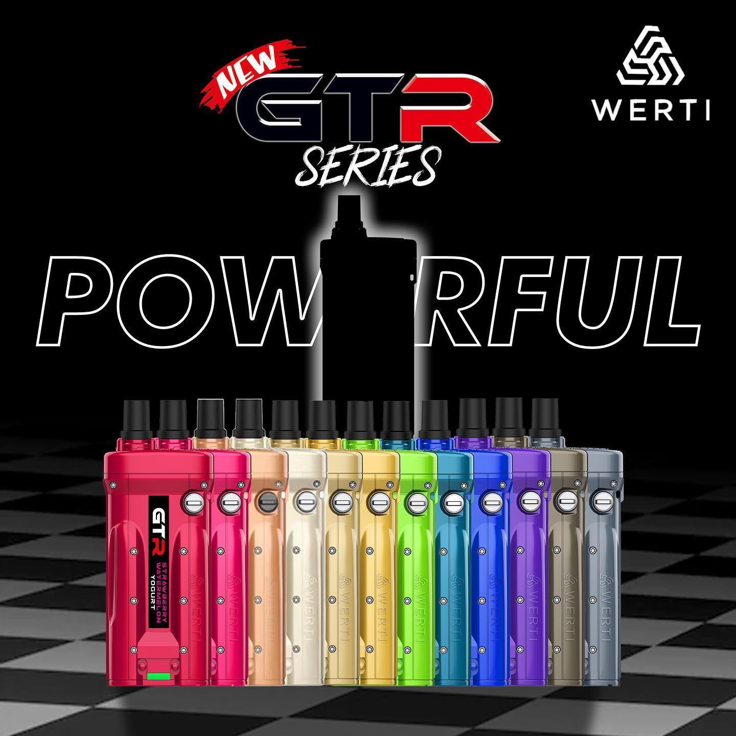 Werti GTR 10000 Rechargeable Disposable  (Merlion Vape SG) -  Merlion Vape SG