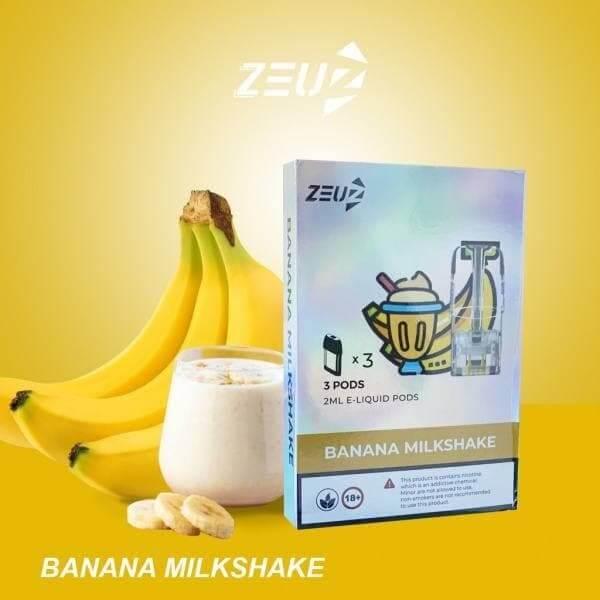 Zeuz pod (Merlion Vape Sg) - Banana Milkshake - Merlion Vape Sg