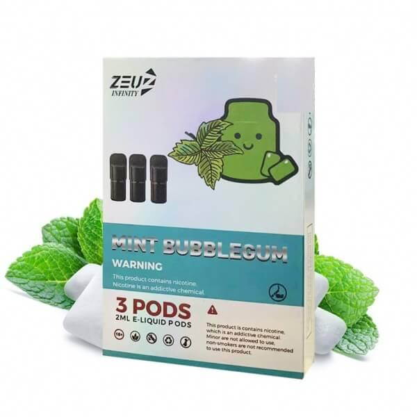 Zeuz Infinity Pod (Merlion Vape) - Mint Bubblegum - Merlion Vape SG