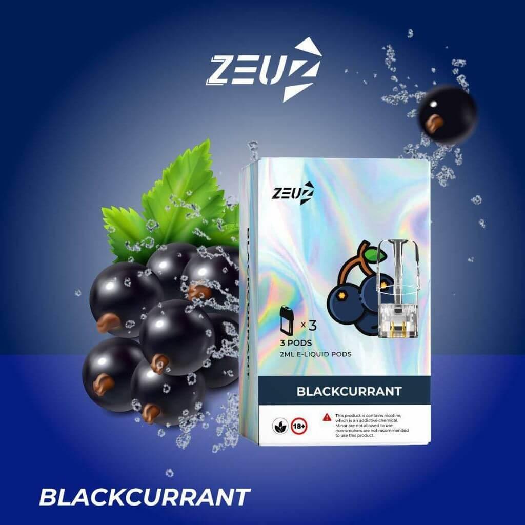 Zeuz pod (Merlion Vape Sg) - Blackcurrant  - Merlion Vape Sg