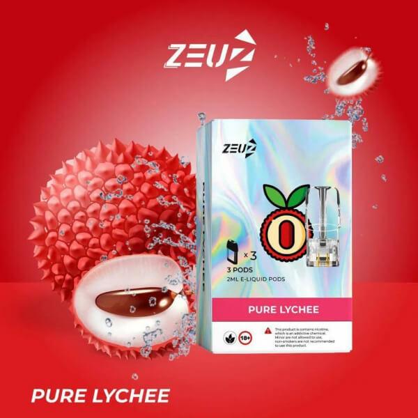 Zeuz pod (Merlion Vape Sg) - Lychee - Merlion Vape Sg